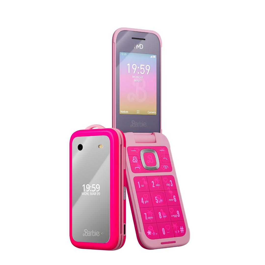 Barbie Flip Phone