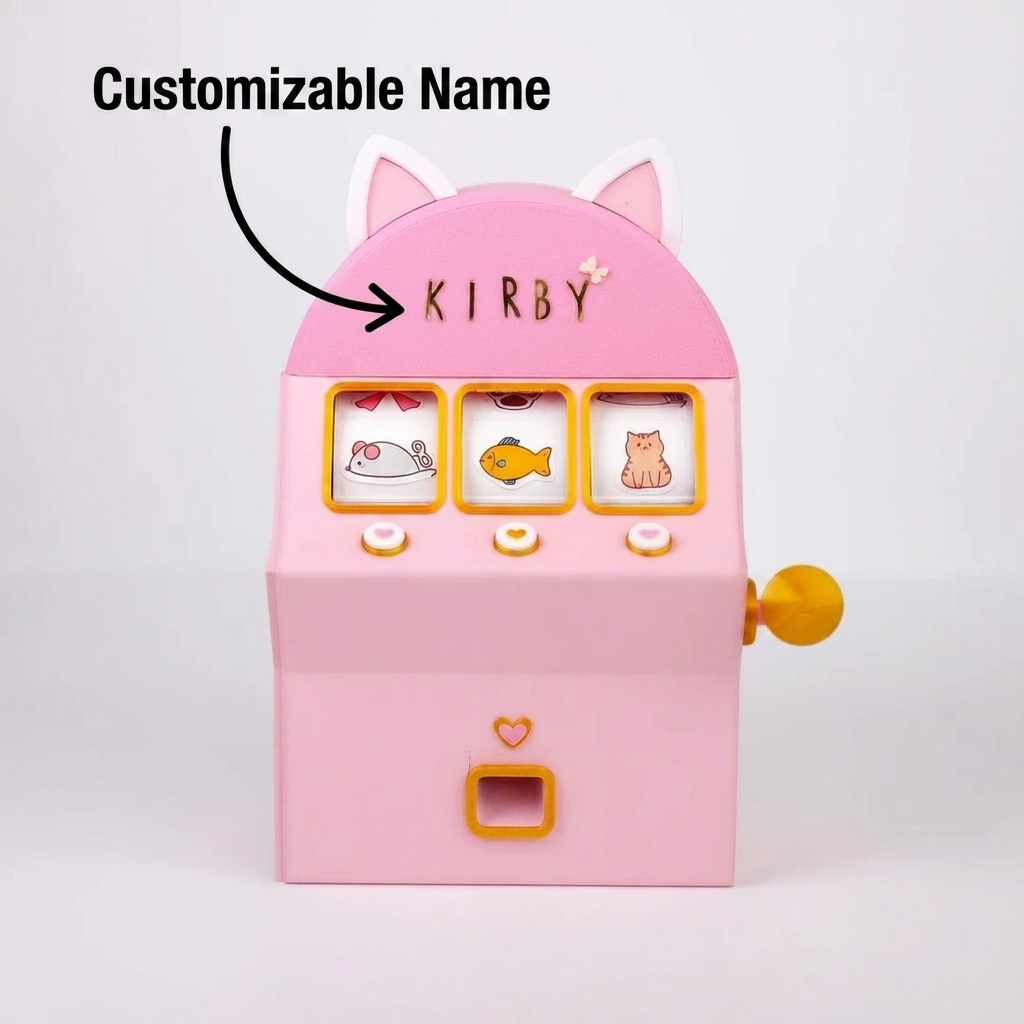 Slot Machine Cat Feeder