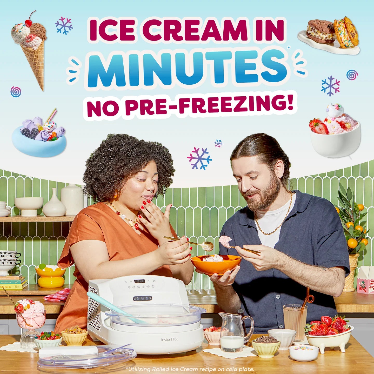 Instant Chill Ice Cream Maker