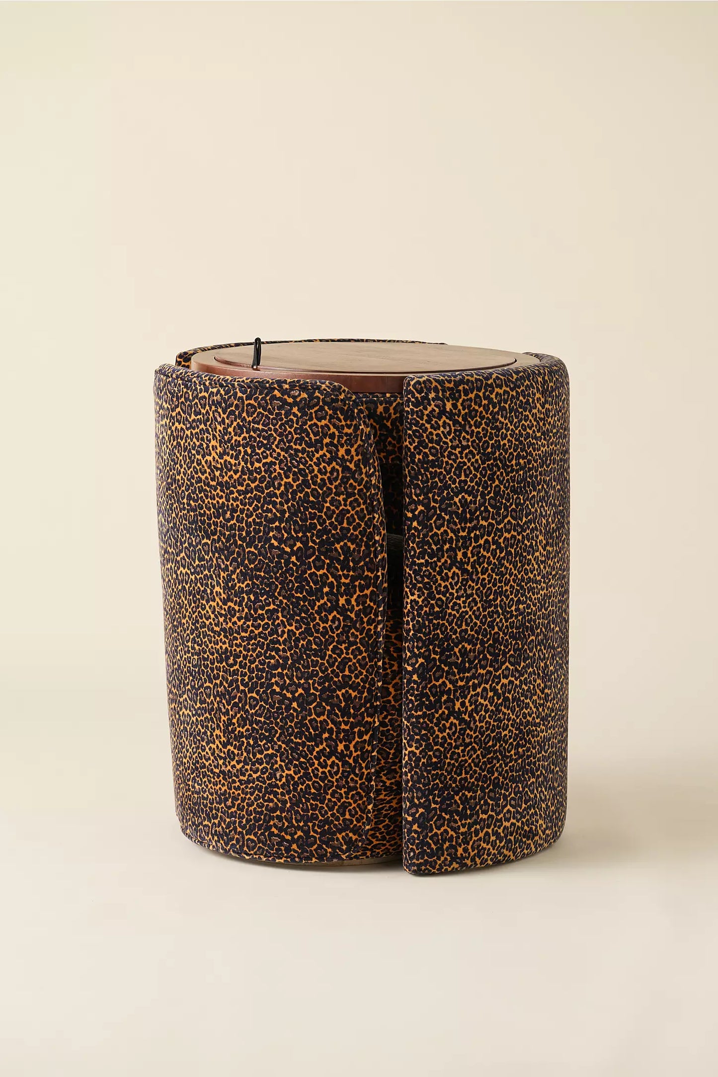 Leopard Vanity & Stool Set